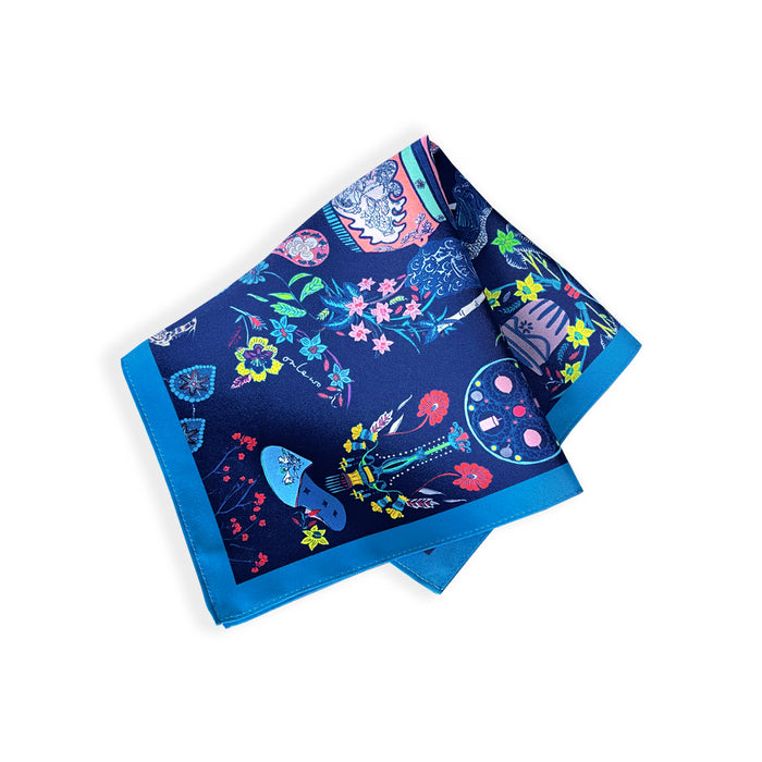 ‘PERANAKAN STORY & VINTAGE TILE’ Pocket Square & Tie Gift Set