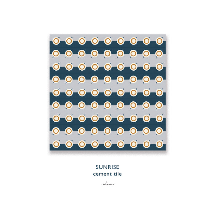 'Sunrise' CEMENT TILE