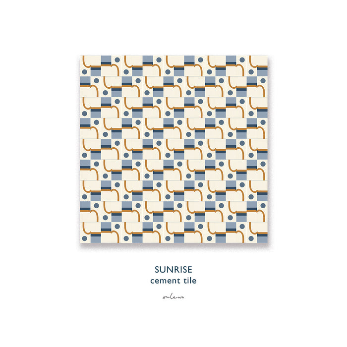 'Sunrise' CEMENT TILE