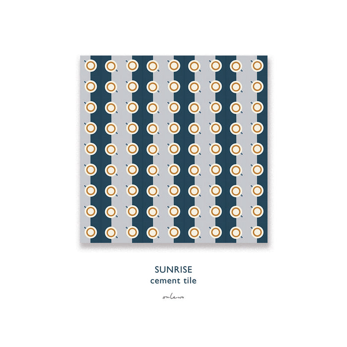 'Sunrise' CEMENT TILE