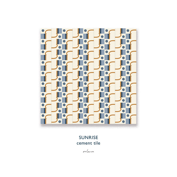 'Sunrise' CEMENT TILE