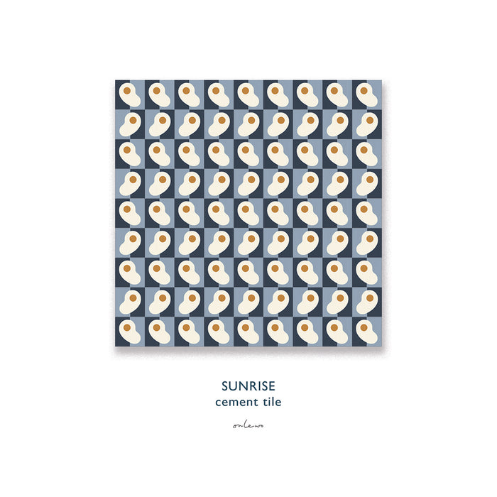 'Sunrise' CEMENT TILE