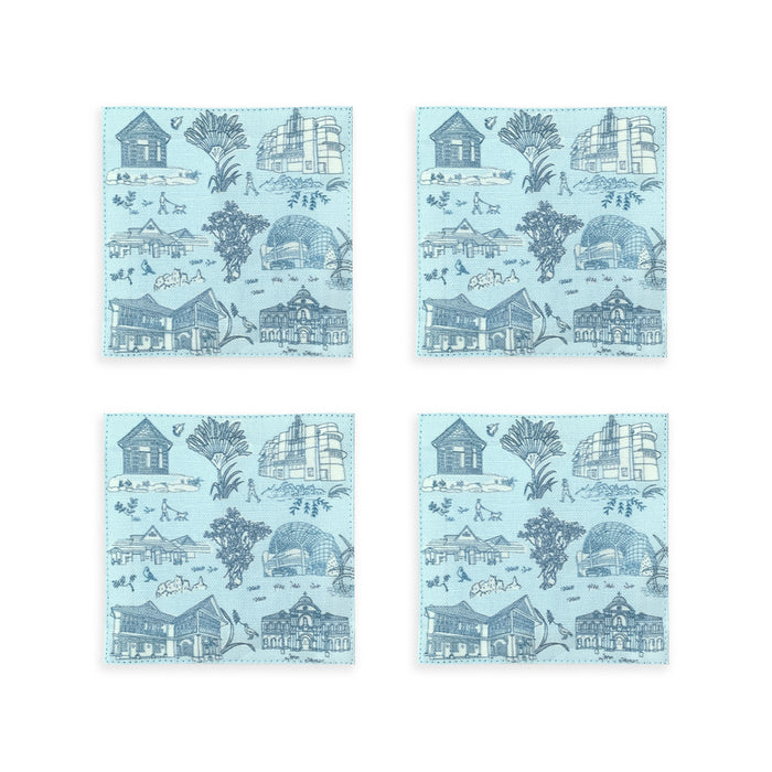 ‘CITY IN THE GARDEN’ COASTERS