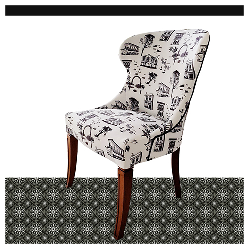 Upholstery of Armchair